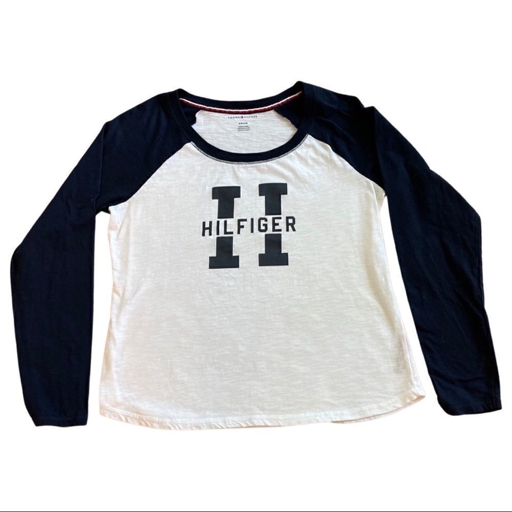 Tommy Hilfiger Long Sleeve Baseball T-Shirt